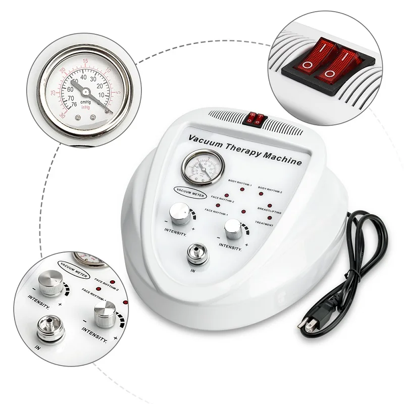 

6Cups Breast Enlargement Pump Vacuum Therapy Massage Machine Lifting Breast Enhancer Massager Cup Body Shaping Beauty