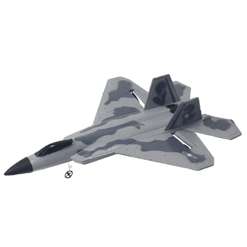 F22 F22 пульт дистанционного управления детский игрушечный истребитель фиксированное крыло сменная батарея зарядка самолет устойчивость к падению пена модель планера - Цвет: F22