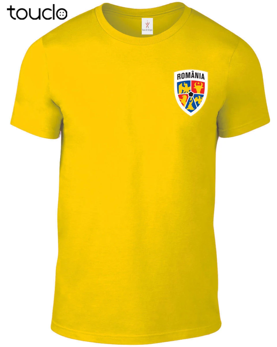 Румыния 2019 Футболка мужская футболист Легенда футбольных новый бренд дешевая