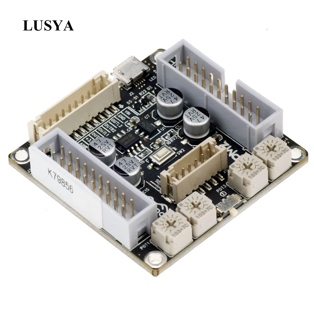 Lusya ADAU1701 энтузиастов 2 1 DSP профессиональный аудио цифровой процессор Dsp Pre Amp Тон