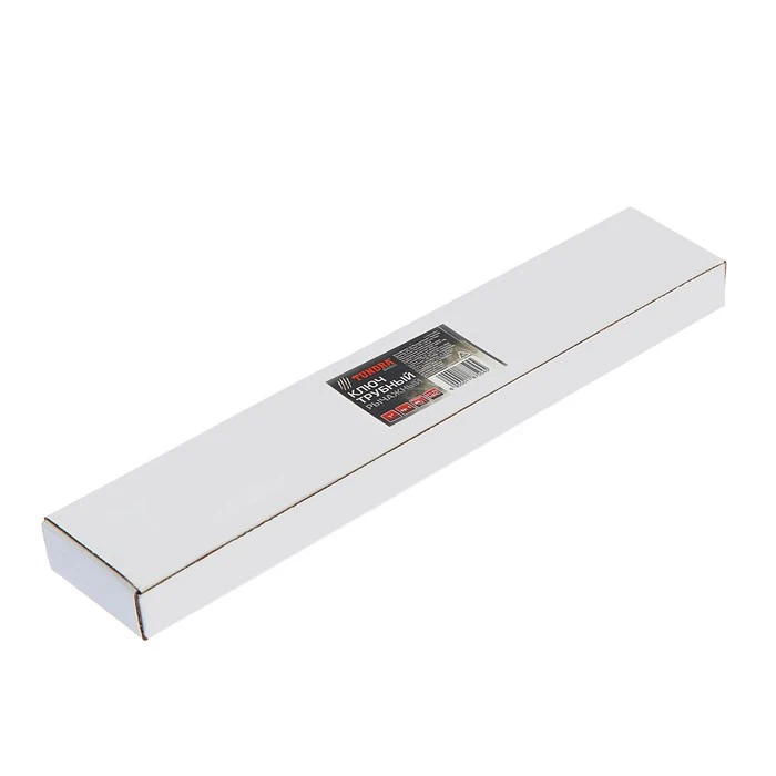 Ключ трубный рычажный TUNDRA плоский зажим 90° раскрытие до 35 мм №1 1&quot 1187504|Гаечный