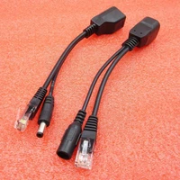1 pcs poe adapter cable rj45 injector splitter network splitter injector combiner separator ethernet power kit over poe ada l9j0