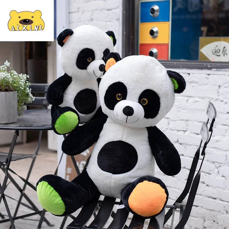 

Panda Plush High Quality Panda Plush Toys Stuffed Dolls Soft Pillows Kids Toys Kawaii Plush Christmas Stuffed Animals Big Panda