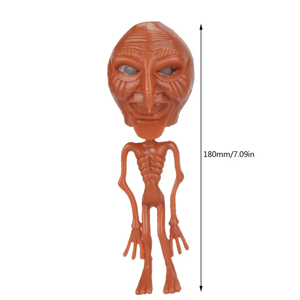 

New Funny Design Vent toy Luminous Skull Aliens Ball Decompression Toys Gags Practical Jokes Squeeze Skeleton Toys Squeeze