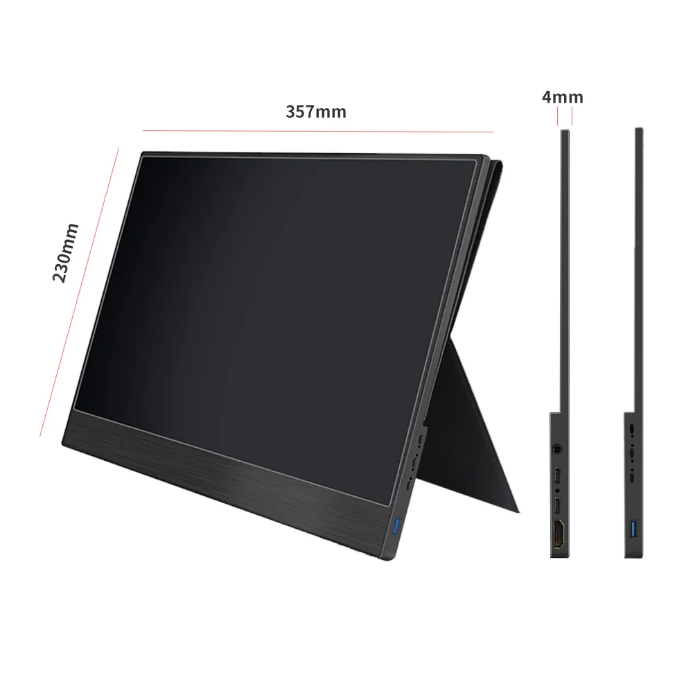 1080P Touch 15.6 portable monitor With Type-C HDR ultra slim display for Mac/PC/smart phone/PS4 | Электроника