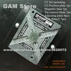 Amaoe U2 Reball Plate Set MSM895389568976MT679767956595 CPU IC Solder Location Platform Magnet Base BGA Stencil Tin Plant