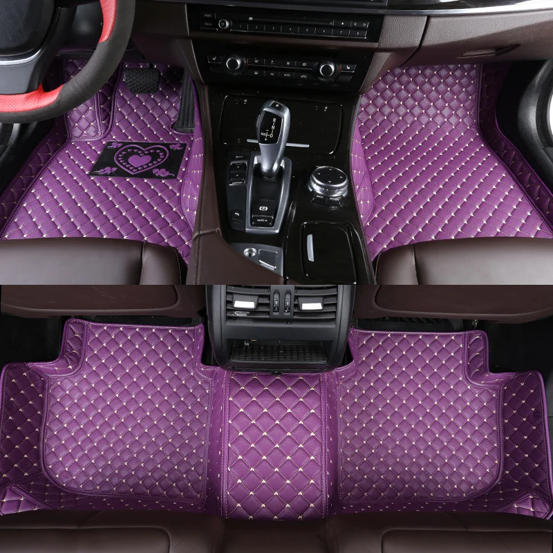 

Синие кожаные автомобильные коврики для peugeot 308 sw 206 307 sw 508sw 407 5008 607 2008 307 301 3008 207 208, коврики, аксессуары для ковров