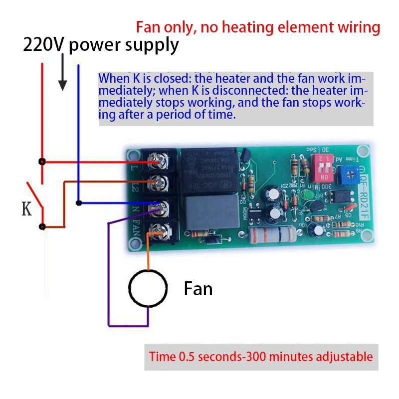 Регулируемый релейный модуль управления таймером плата переключателя