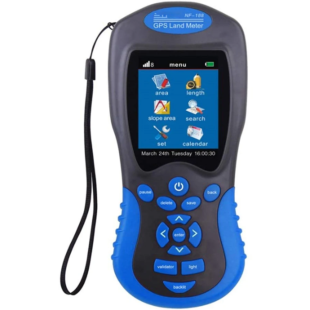 

GPS Land Meter Any Earth Square And Girth Can Be Measured Outdoor Measure Area Tool 0-999999.9M Land Measuring Land Surveying