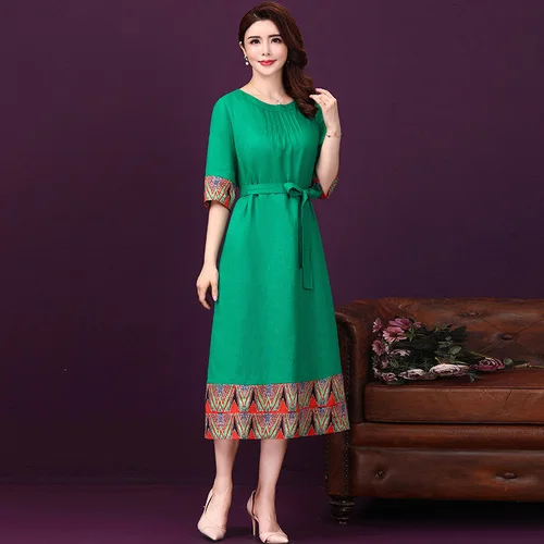 Новинка весна-лето 2021 приемный пояс в национальном стиле зеленая Женская одежда
