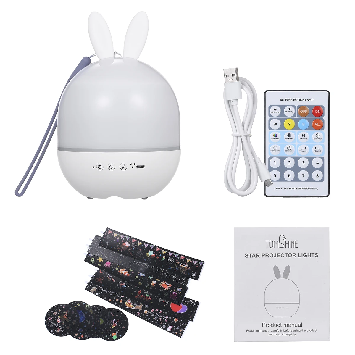 Светодиодный проектор Звездная Луна галактика ночник для детей Детская комната