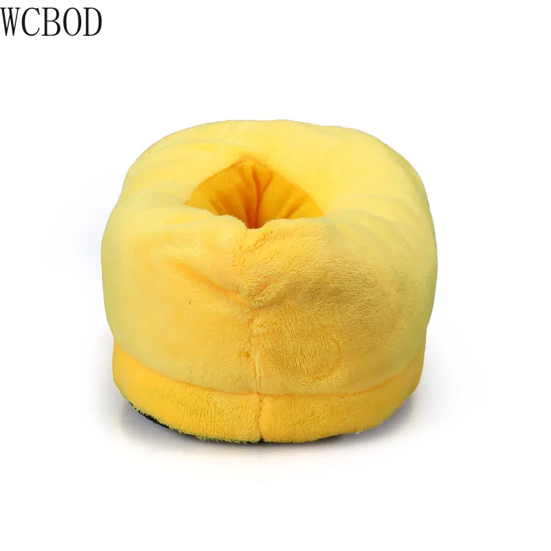 

WCBOD 2020 Home Slipper Women Fleece Slippers Women's Warm Shoes Mens Couples Cartoon Non-slip Floor Home Slippers Indoor shoes