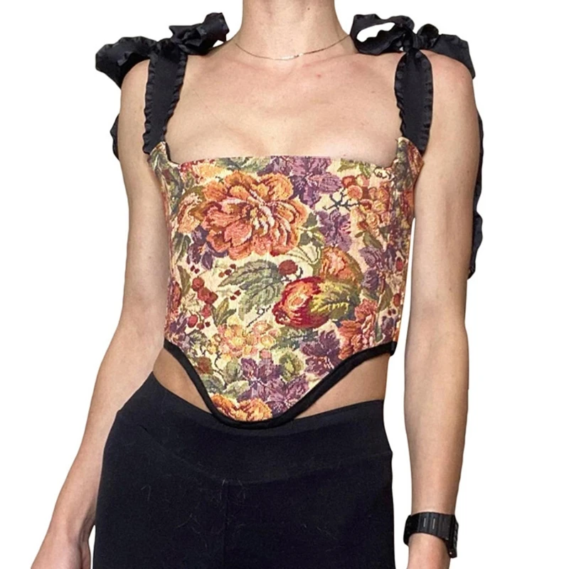 

Bustier Top Corset Women's Bustiers Corsets Vintage Style Romantic Corset