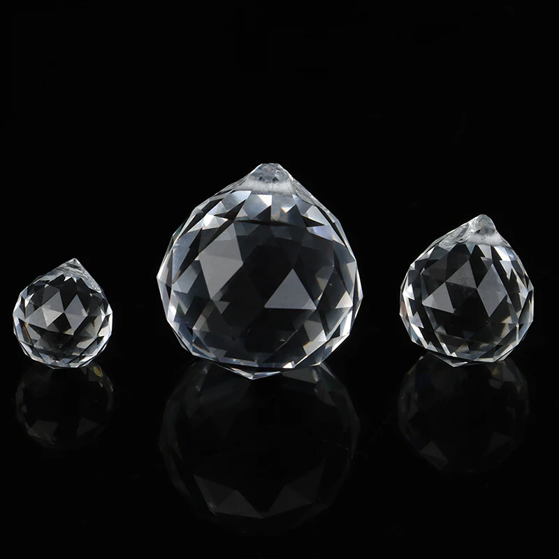 

Crystal Round Ball Prism Hanging Ornament DIY Pendant Accessory Xmas Decor Gift