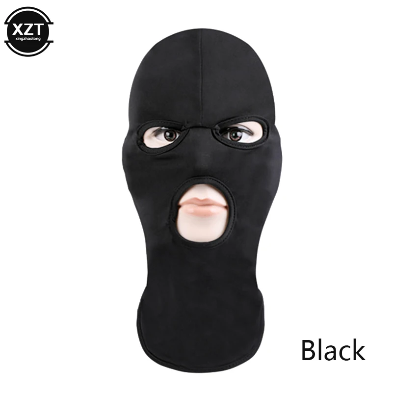 Маска для лица мотоциклетная тактическая маска Лыжная на все лицо Гангстерская