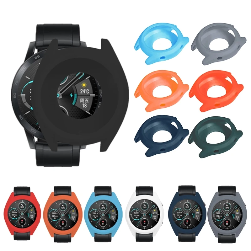 

Smart Protective Case Soft Silicone Watch Cover for huawei-Honor Magic Watch 2