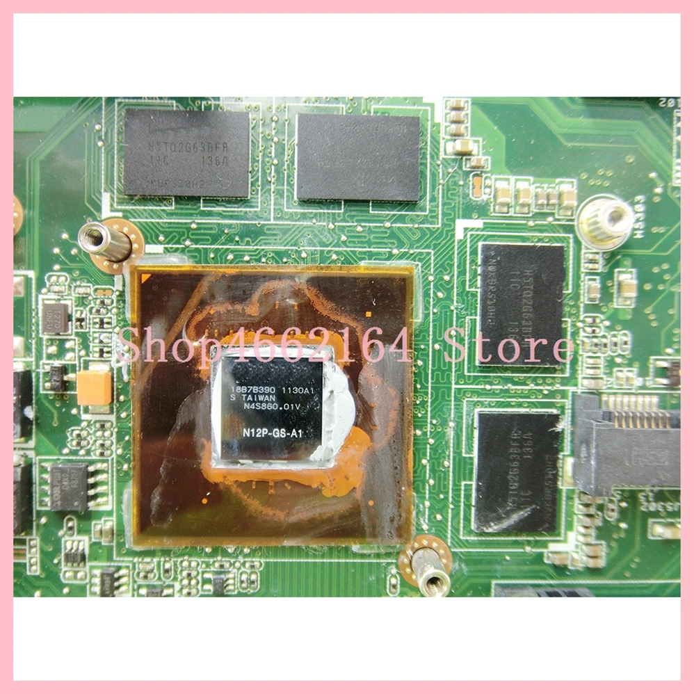 NX90SN материнская плата для ASUS NX90 NX90S ноутбука N12P-GS-A1 GT540M 2G HM65 Rev 2 0 100%
