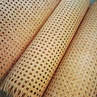 60cm 10 meters real indonesia rattan webbing sheet natural cane webbing roll chair table furniture material