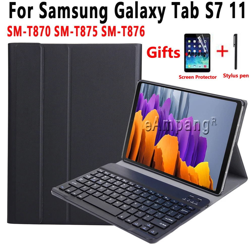 Чехол с Bluetooth-клавиатурой для Samsung Galaxy Tab S7 11 | Компьютеры и офис