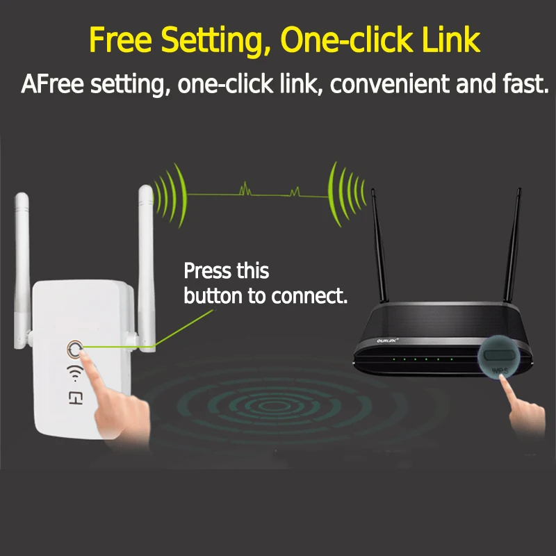 Домашний Беспроводной Wi-Fi ретранслятор сигнала 300 Мбит/с Wi-Fi диапазон расширитель точка доступа усилитель антенны многофункциональные роутеры