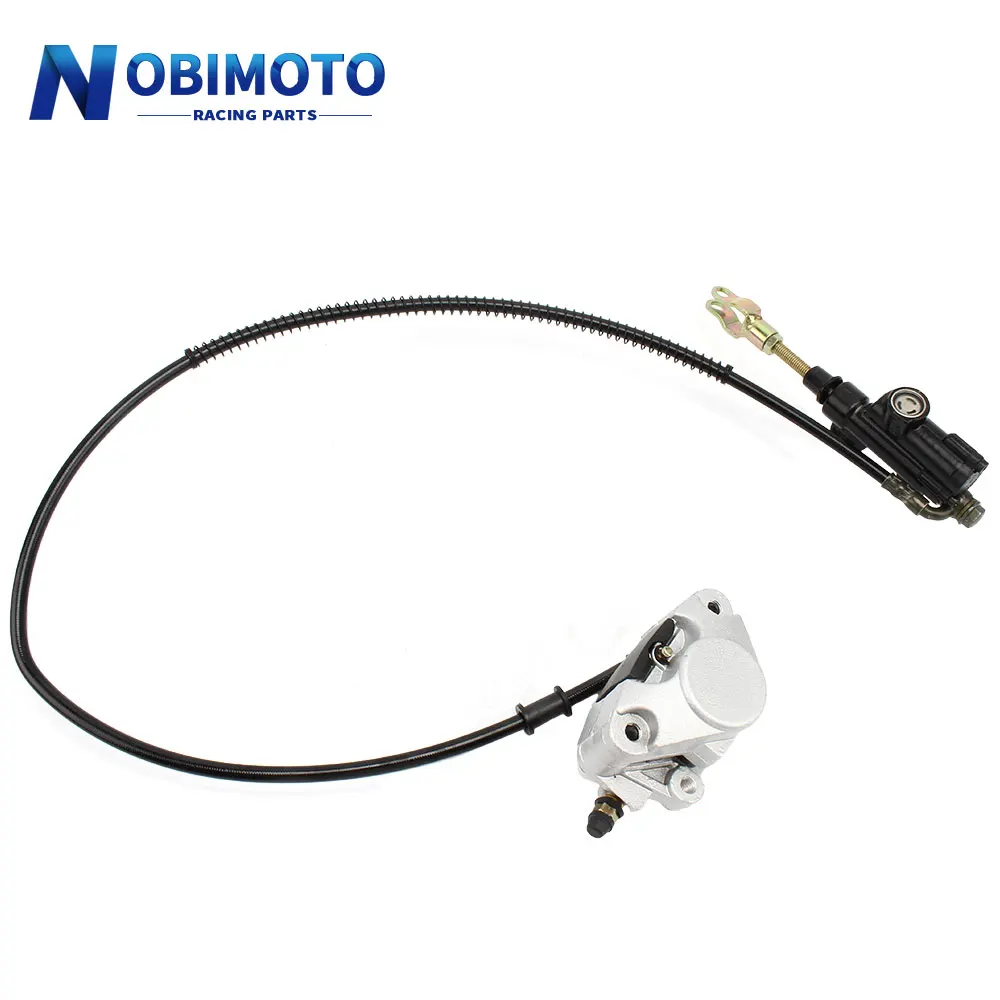 

Rear Hydraulic Brake Assembly Master Cylinder Caliper With Reservoir For 200cc 250cc ATV Quad Dirt Bike Brake System 2DS-131-1