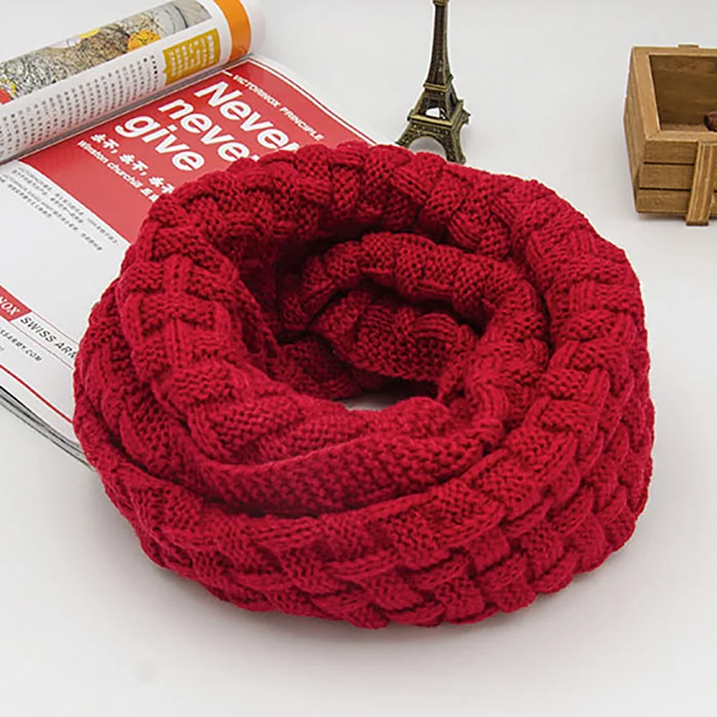 Женский шарф с кольцом петлей акрил желтый зимний теплый шарф| |