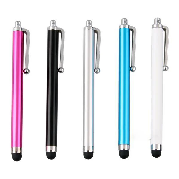 

8pcs/lot Touch Screen Stylus Pen for iPhone 5 4s iPad 3/2 iPod Touch Suit for Universal Smart Phone Tablet PC 8 Colors