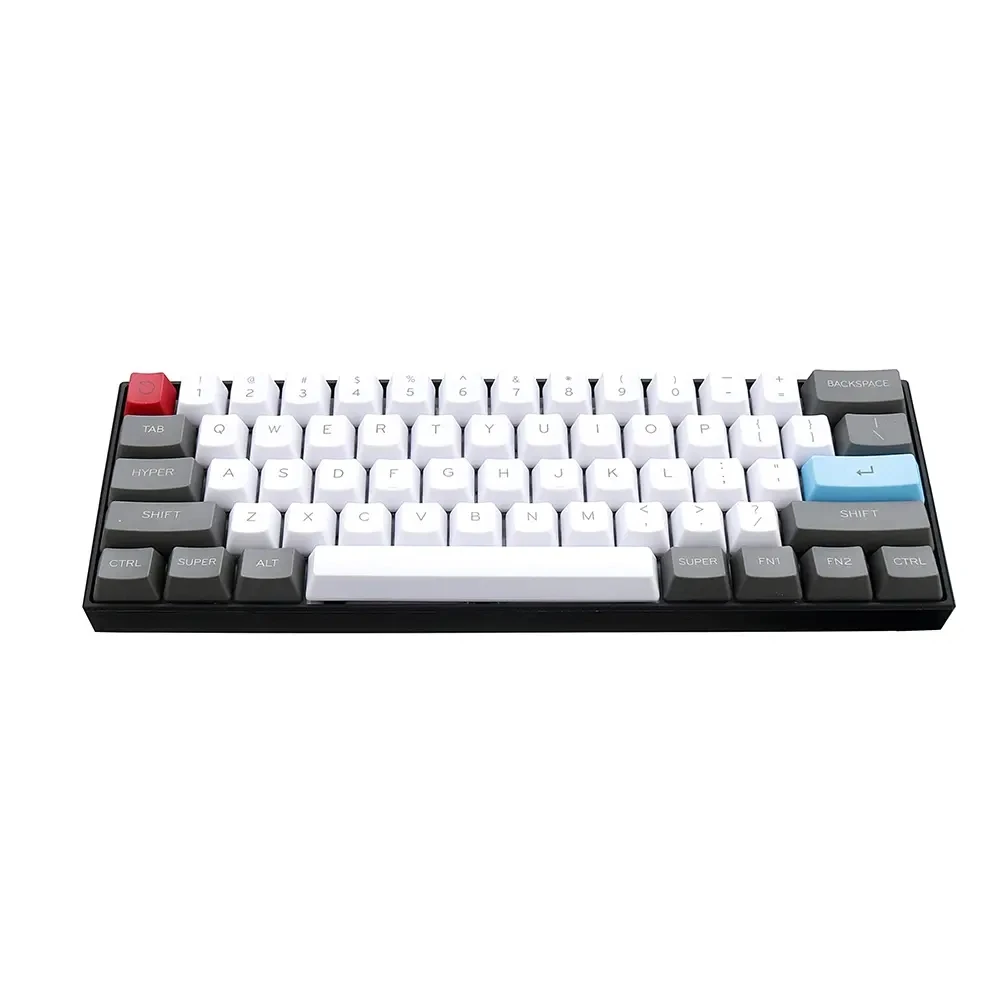 61 клавиша ANSI макет OEM профиль PBT толстые колпачки клавиш для механической