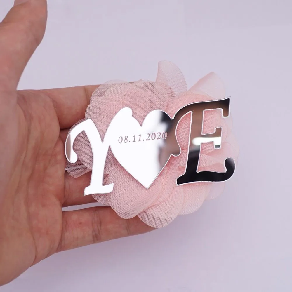 Индивидуальные буквы на заказ свадебные пригласительные открытки акриловые