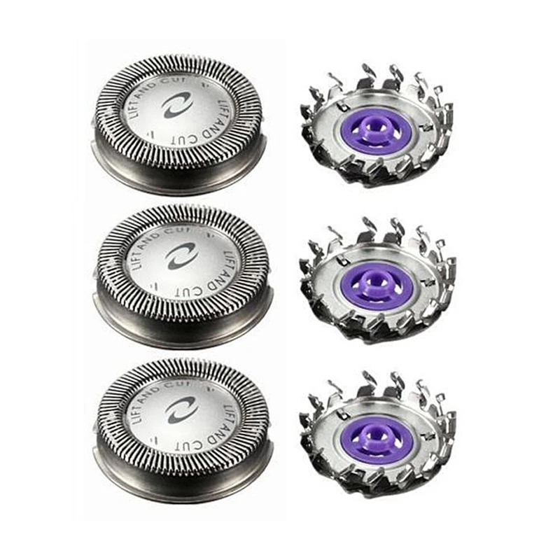 

6Pcs Shaver Head Replacement Shaver Blade for HQ3 HQ4 HQ55 HQ56 HQ6900 HQ6868 HQ5812 HQ6874 Razor Blade for Men