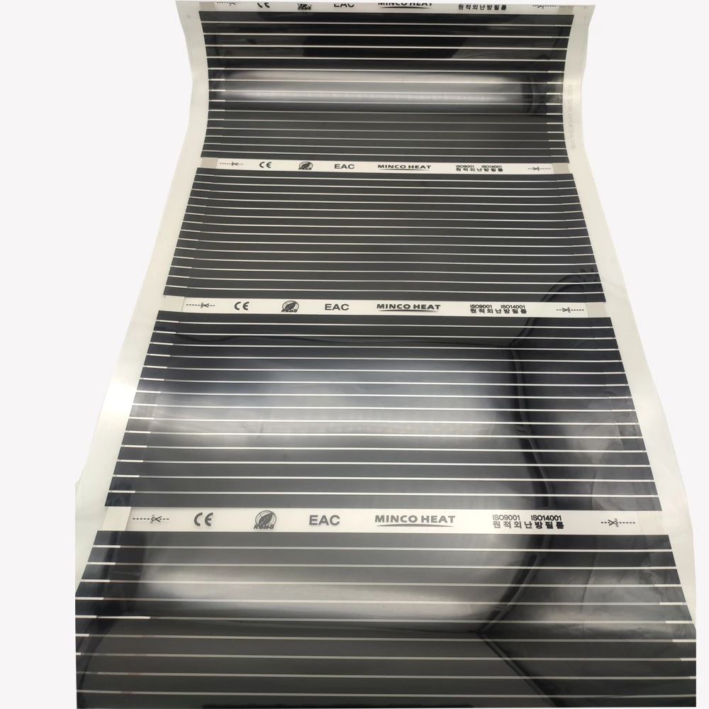 MINCO HEAT 220 В 1 квадратный метр нагрев пола электрическая инфракрасная пленка с