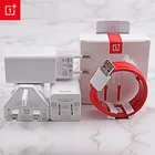 Оригинальное зарядное устройство Oneplus 5V4A с вилкой для ЕССША, адаптер питания для быстрой зарядки для oneplus 3, 3t, 5, 5t, 6, 6t, 7, круглый кабель usb type-c