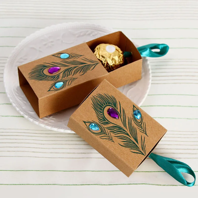 10 шт. Свадебная коробка для конфет подарочный пакет европейская тортов