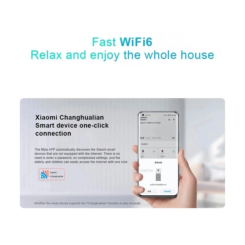 Wi-Fi-роутер Xiaomi AX3000 WIFI6 5 ГГц 4 антенны | Компьютеры и офис