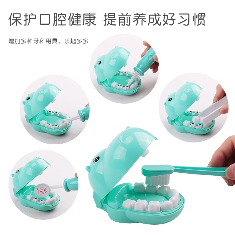 

47-48 Pcs/Set Pretend Play Toy Ambulance box Girls Role Play Doctor Game Medicine Simulation Dentist For Children Girls Gifts