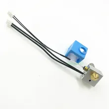WANHAO duplicator I3 PLUS MK10 Extruder Hotend kit + heater cartridge + M3 Hex Thermistor for DIY 3D printer parts