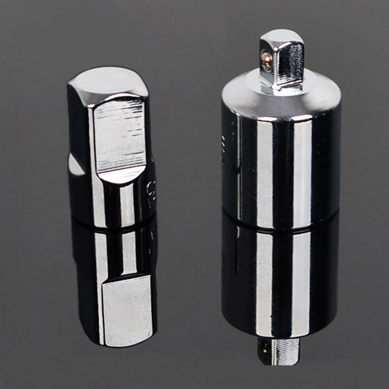 

2Pcs 1/2 1/4 Drive Socket Reducer Impact Ratchet Adapter Converter Set Tools