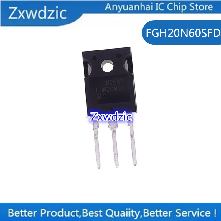 

10pcs 100% New Imported Original FGH20N60SFD FGH20N60 FGH75N60UF FGH75N60 FFH30S60S F30S60S TO-247 Power Transistor