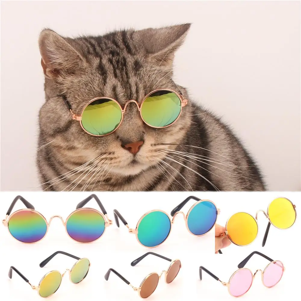 

Lovely Pet Cat Glasses Dog Glasses Pet Sunglasses For Little Dog Cat Eye-wear Dog Sunglasses Photos Pet Products
