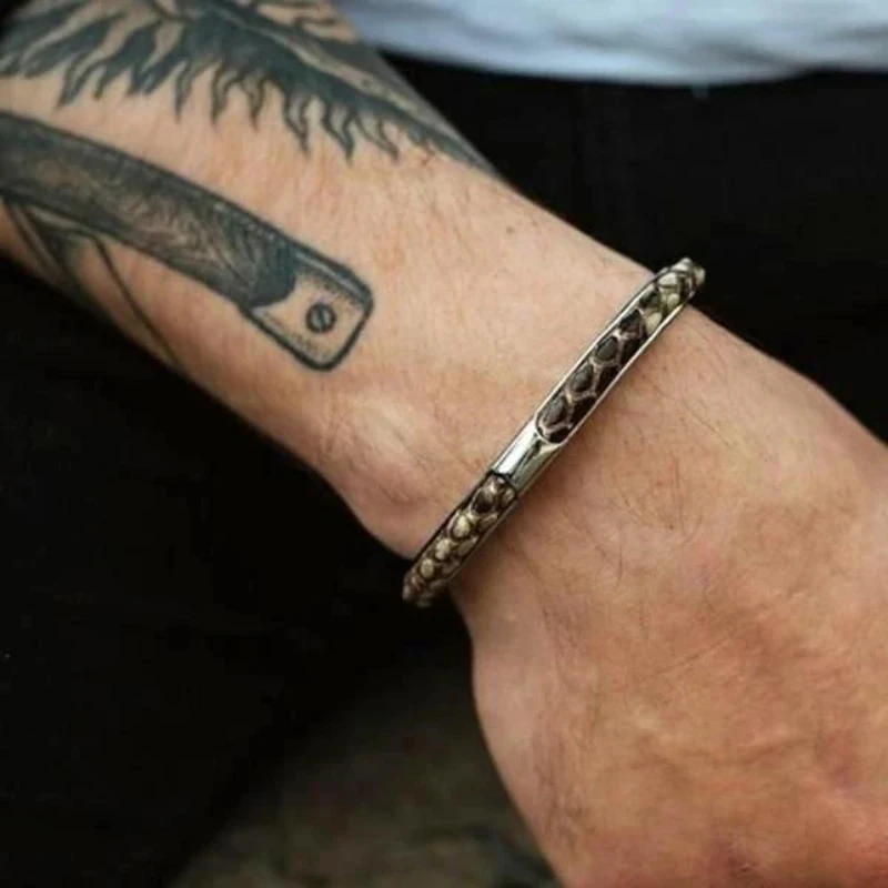 Браслет stingray из нержавеющей стали 316L открывающийся золотой браслет