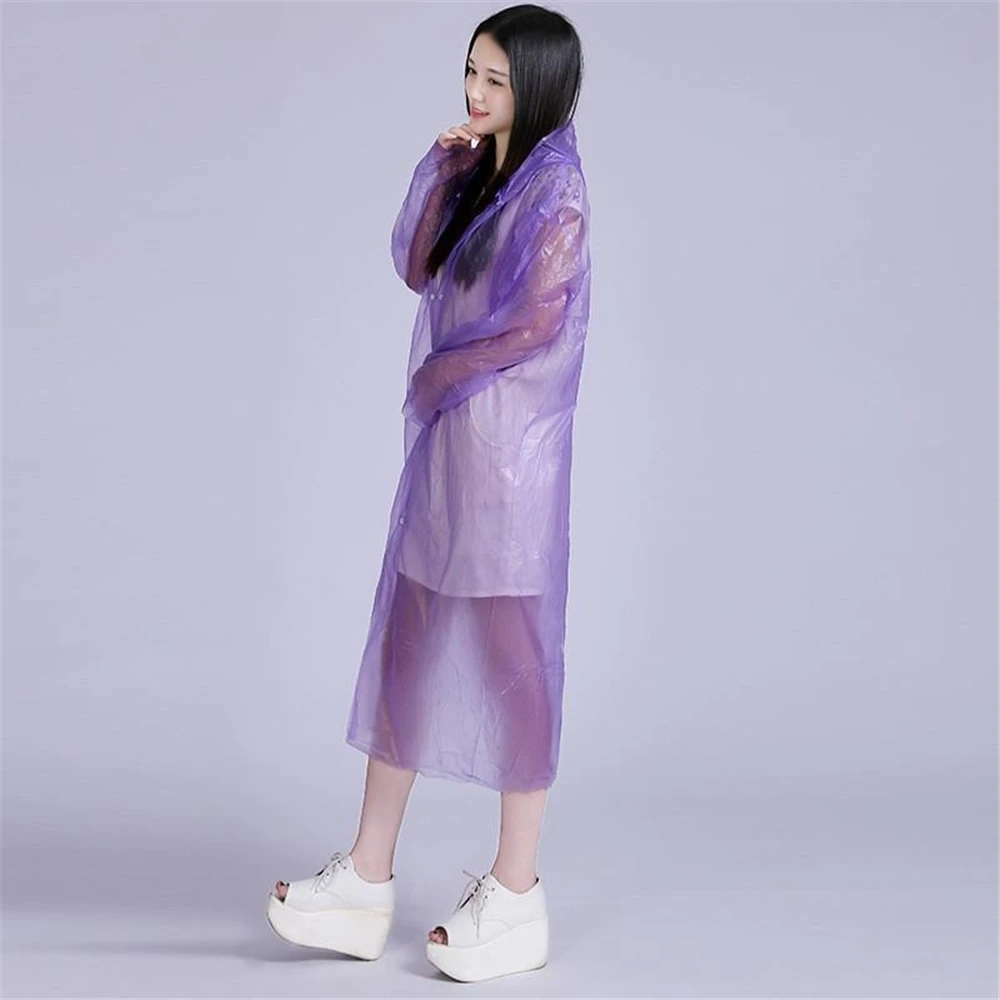 Модный женский дождевик утолщенный водонепроницаемый Женский водостойкий