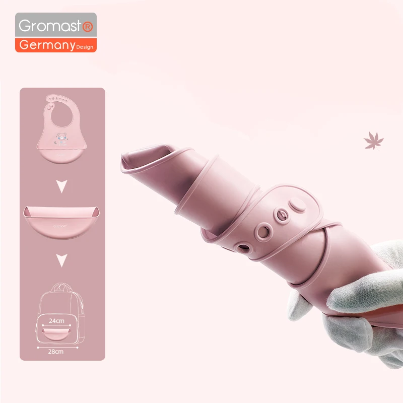 Детский нагрудник детский силиконовый для младенцев водонепроницаемый девочек