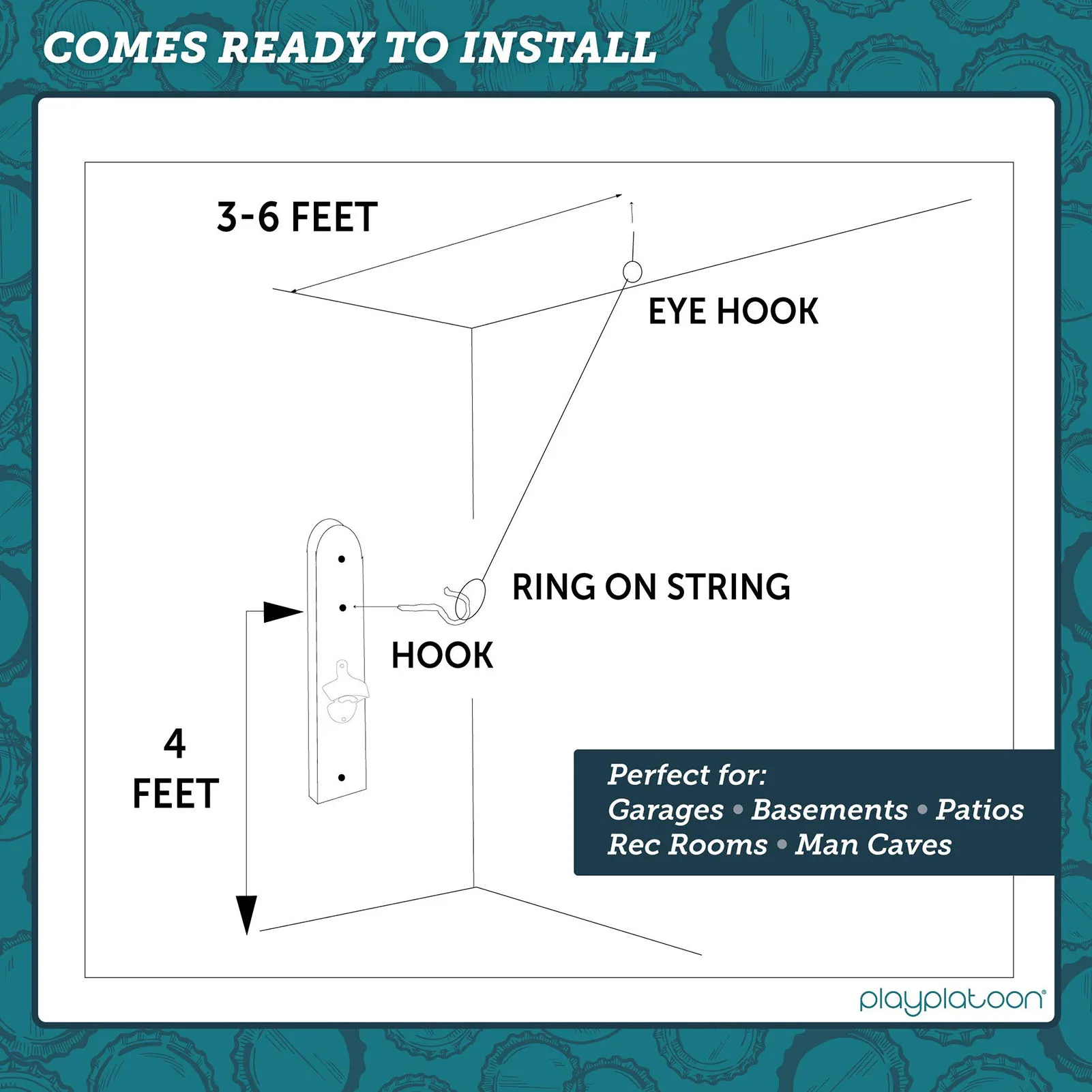 

Drinking Game Toy Wooden Ring Toss Game Toss Hook Board Games Montessori Toy Games Kids Toys For Children Adult Party Home Game