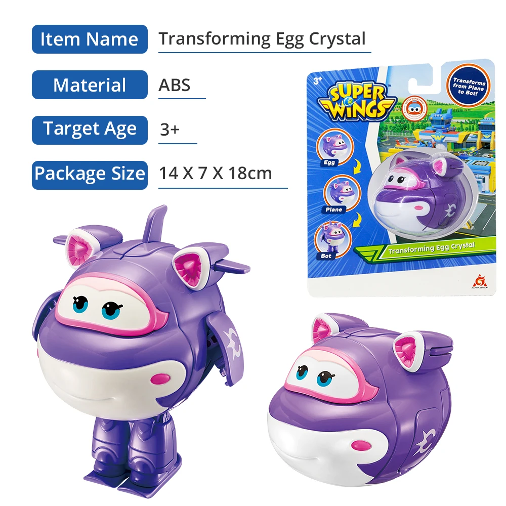 Супер Крылья трансформирующее яйцо 3 формы роботы автомобили самолеты