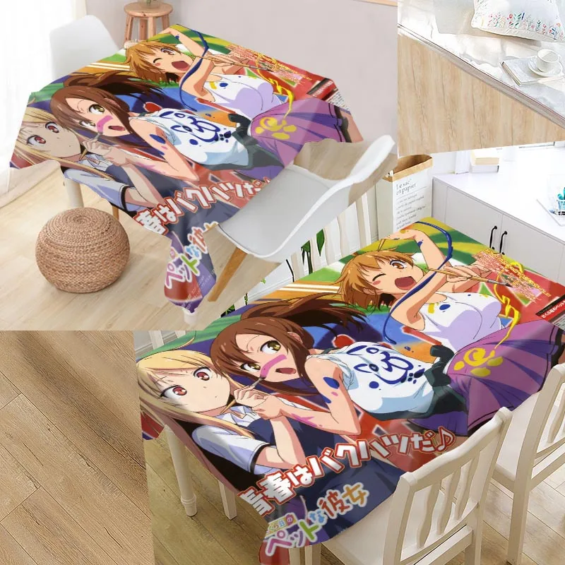 Скатерть на заказ Sakurasou no Pet na Kanojo пылезащитная скатерть высокое качество принт