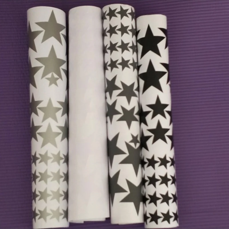 150 шт Смешанные 3 Размеры высечки звезды матовые виниловые наклейки в виде