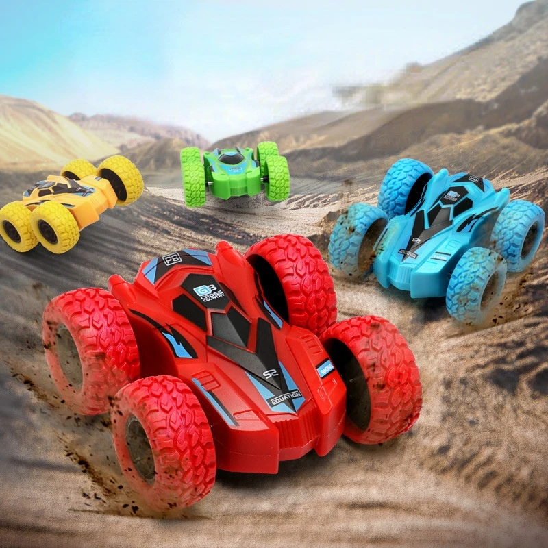 

Веселый двухсторонний автомобиль, инерционная безопасная безвредность и сопротивление падению, Противоударная модель для детского игруше...