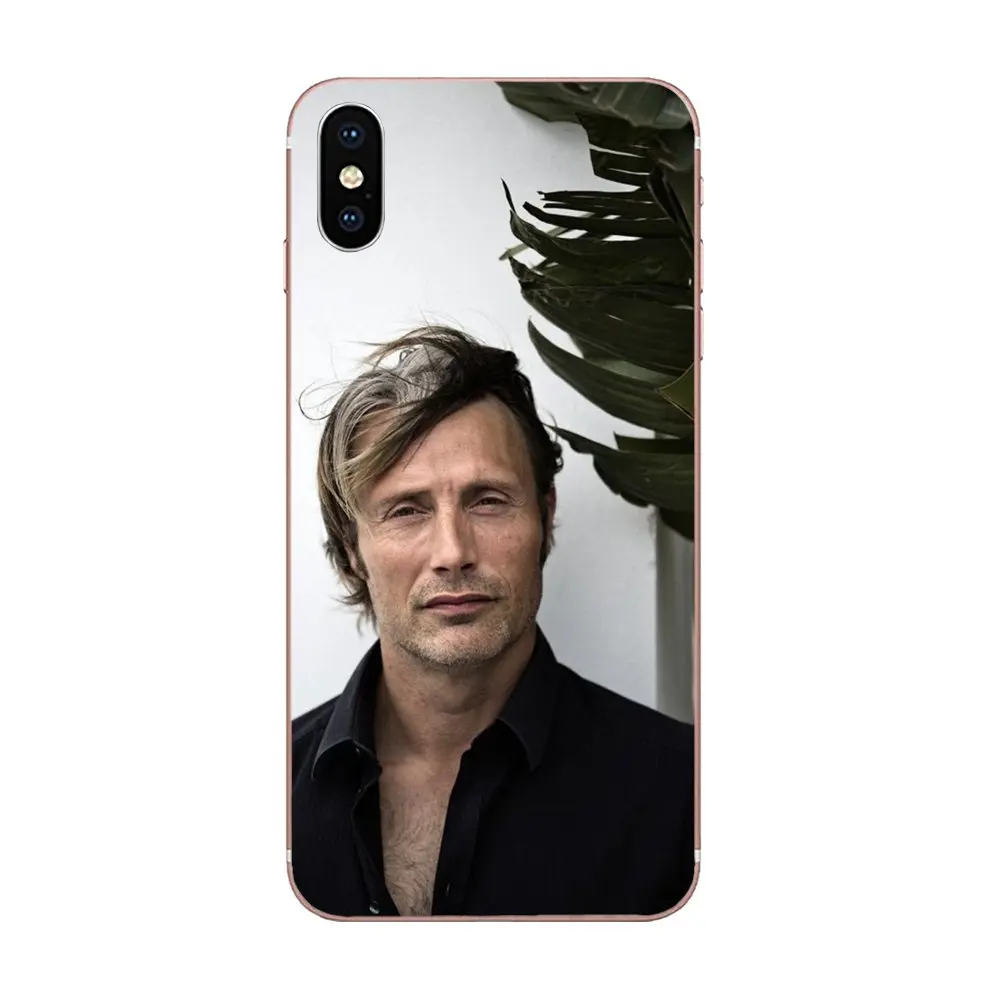 Кожаный чехол для телефона Mads Миккельсен сексуальный человек Apple iPhone 4 4s 5 5C 5S SE 6 6S 7