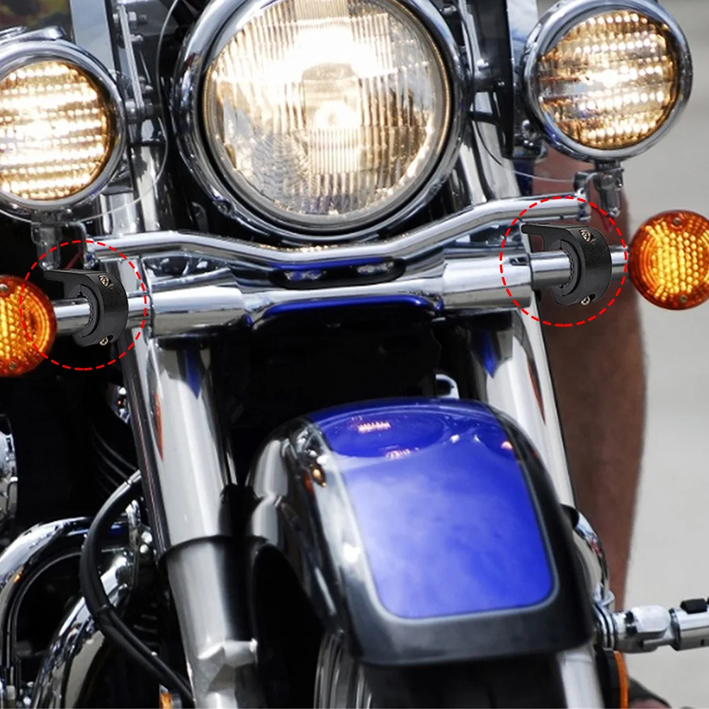 CNC мотоциклетный светодиодный налобный фонарь зажимы кронштейны трубчатые