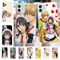 yndfcnb anime maid sama kaichou wa newest phone case for iphone 11 12 13 mini pro xs max 8 7 6 6s plus x 5s se 2020 xr cover